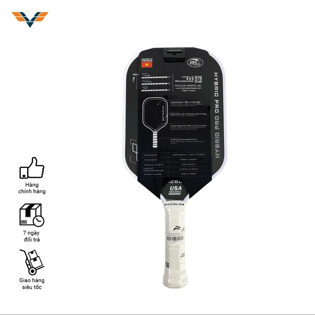 Paddles Pro Series - Pro  Hybrid - 16MM