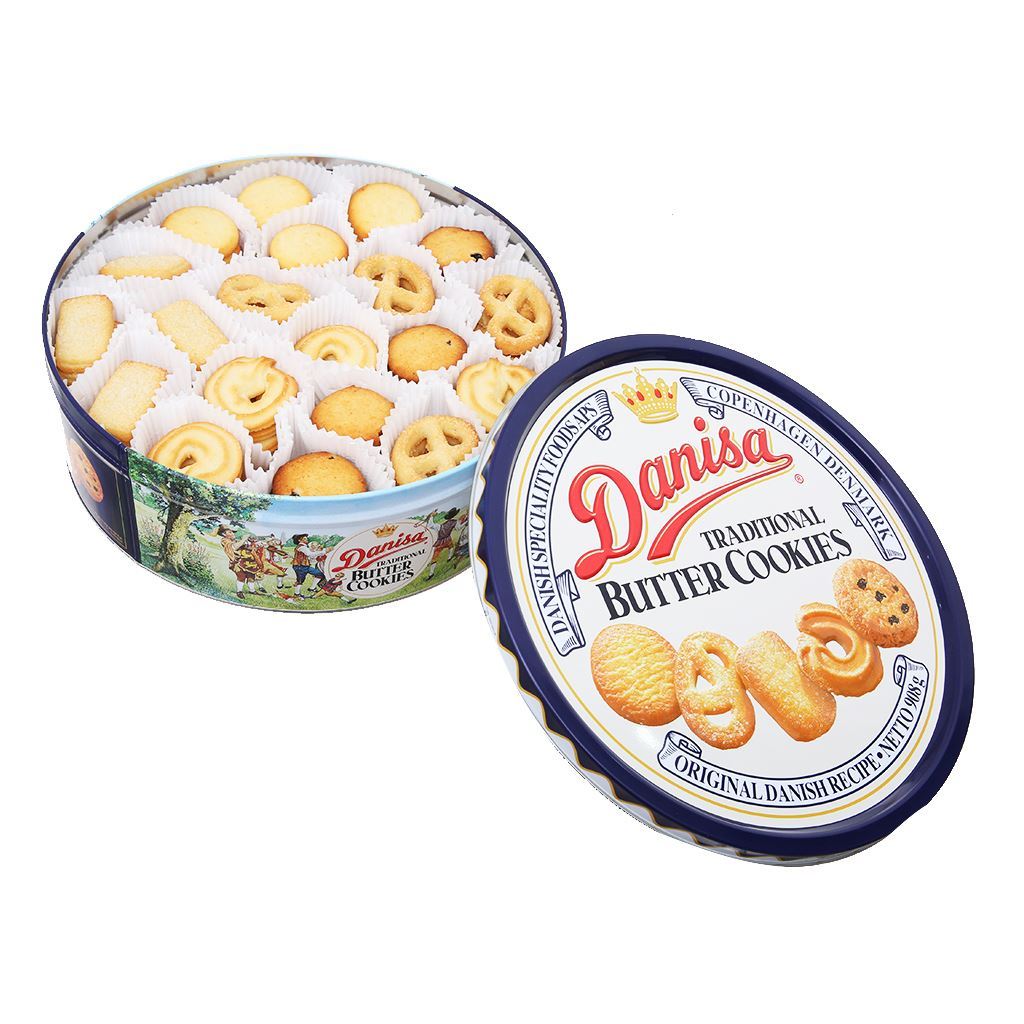 Bánh Quy Bơ Danisa Hộp Thiếc 908G