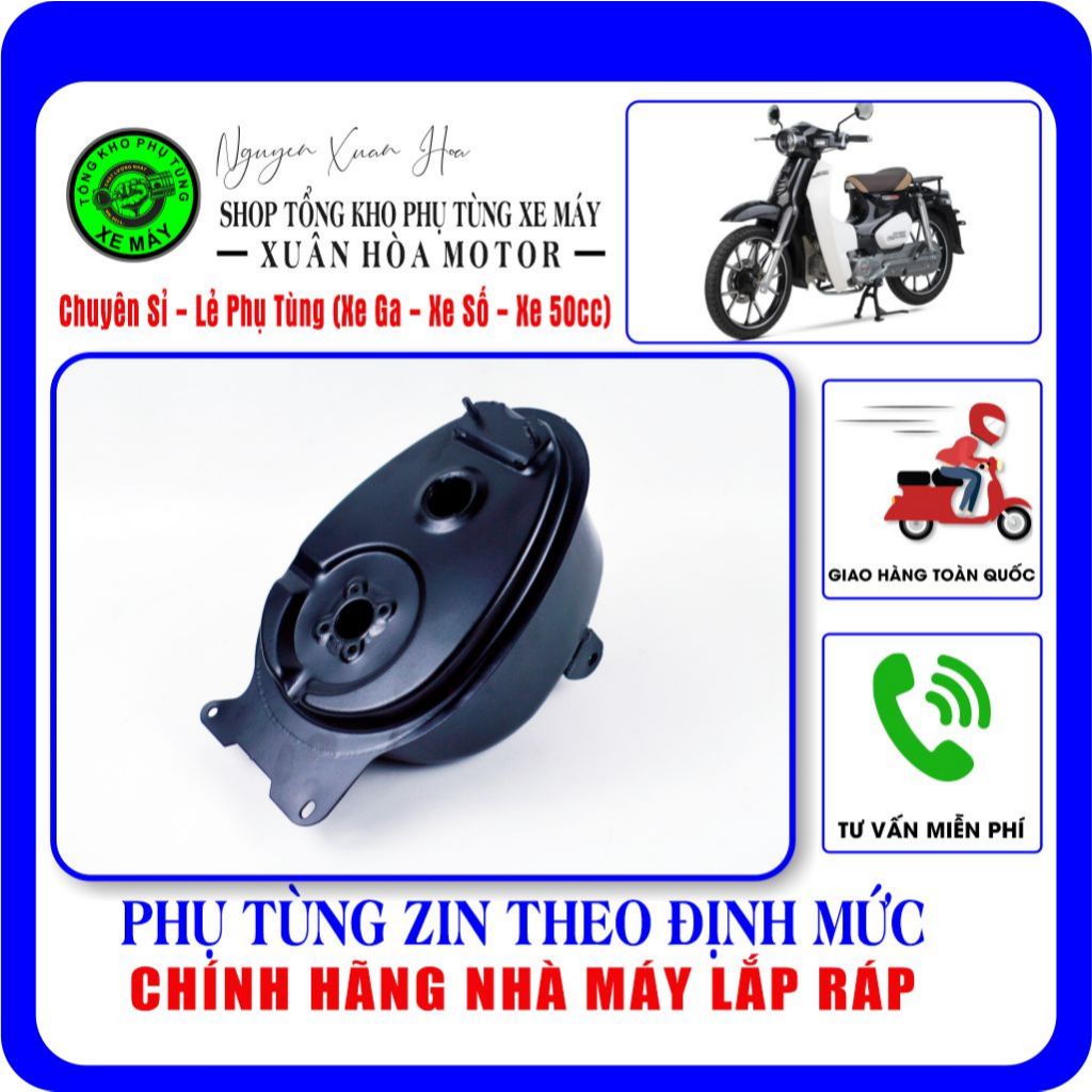 Bình xăng lớn/ Thùng xăng CUB 83 ESPERO/ Cub Espero Classic VVIP (Chất liệu bằng thép, chính hãng nh