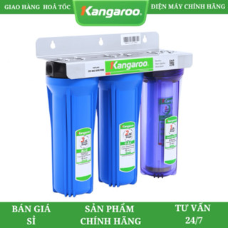 MÁY LỌC NƯỚC NẤU ĂN KANGAROO - 3 LÕI CHUẨN NƯỚC SINH HOẠT