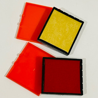 Khay mực, thẻ mực, tampon dùng cho con dấu Vuông S542 hãng Shiny