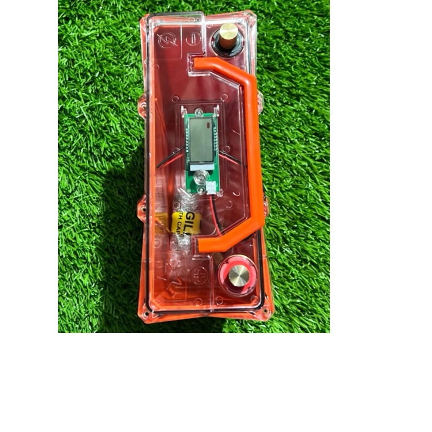 Vỏ bình pin chống nước 30-45AH-Đặt được 12cell 33140 - 32140. Vỏ kín nước ( Loại 1 tay nắm)