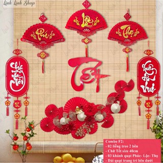 XẢ KHO Trang Trí Tết 2025 Decor Tết  Nhà Cửa Tặng Keo Nến,Lì Xì, Móc Treo (có clip hướng dẫn-KHÔNG KÈM MÀNH TRE)