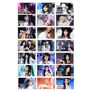Box mix Card, Sticker Snh48