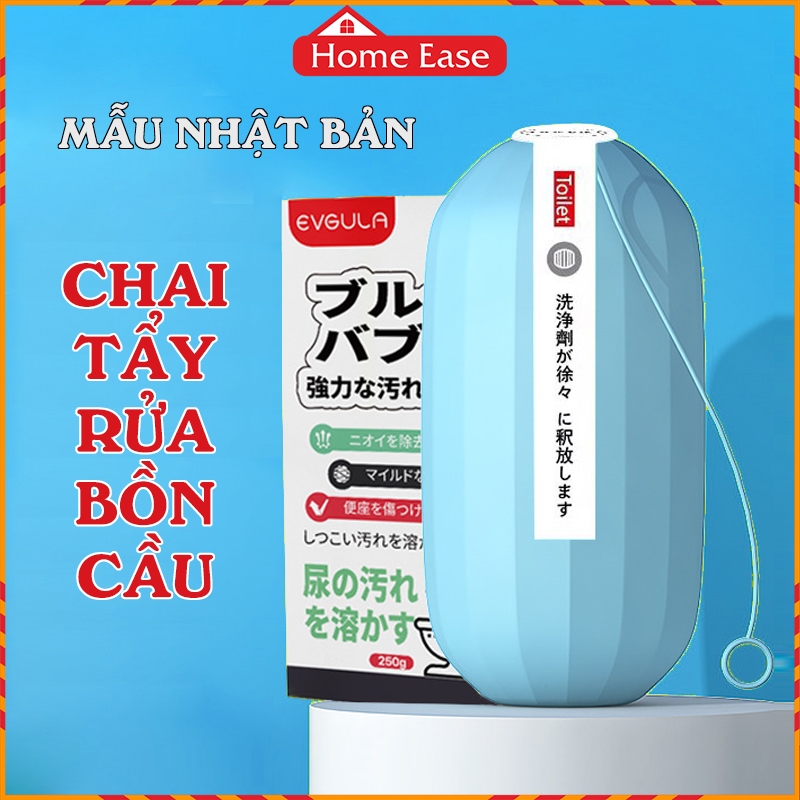 Chai Thả Bồn Cầu Khử Mùi Diệt Khuẩn HomeEase - Tẩy Vệ Sinh Làm Sạch Toilet - Mùi Hương Dễ Chịu