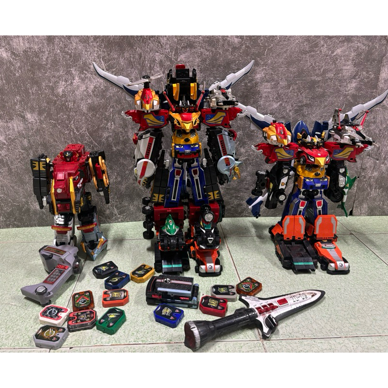 TỔNG HỢP ĐỒ CHƠI MÔ HÌNH DX ENGINE OH GATTAI, SOUL GO ONGER SUPER SENTAI CHÍNH HÃNG 2nd, CHIẾN ĐỘI S