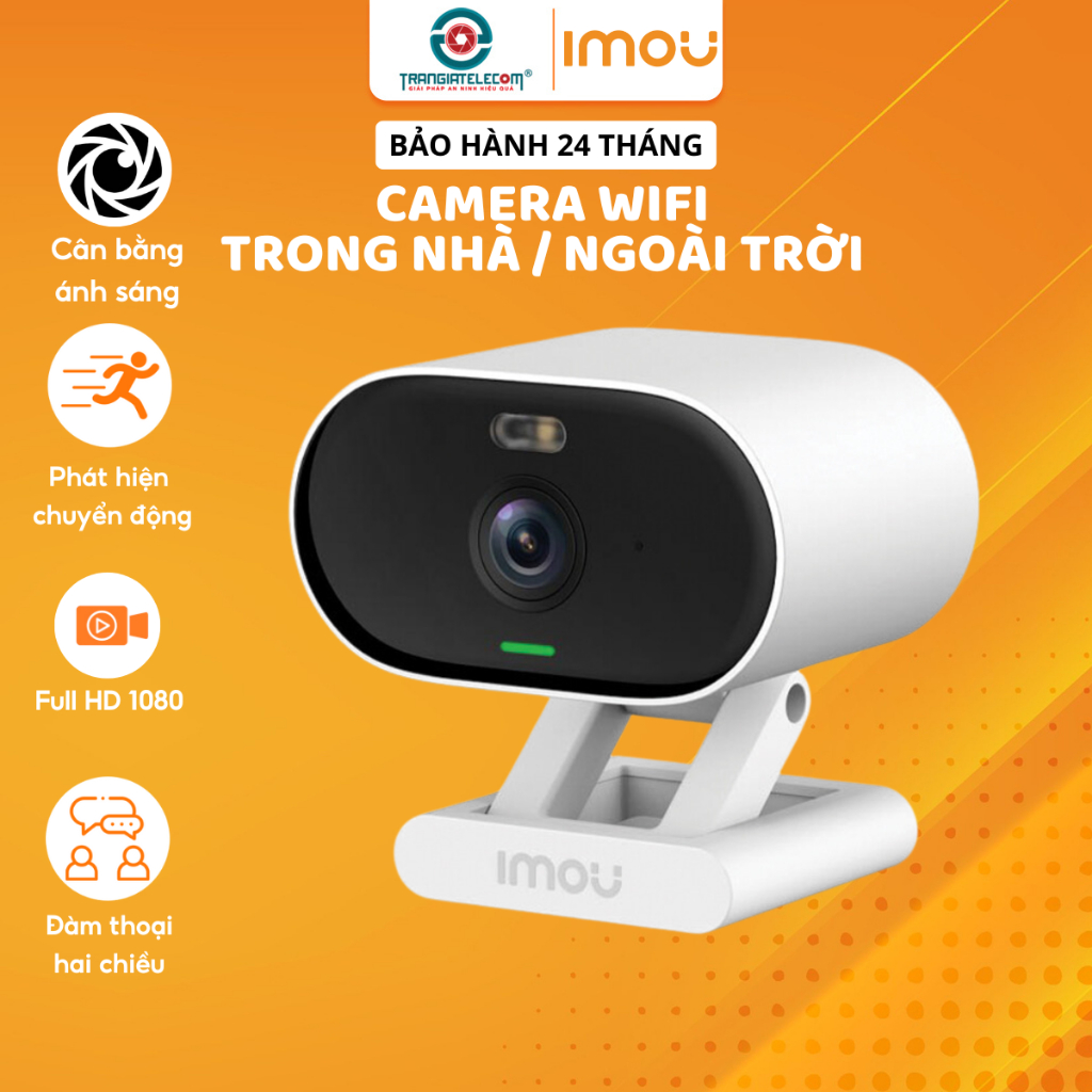 Camera Wifi Imou VERSA C22FP 2MP Nhỏ Gọn Đế Nam Châm - TRANGIATELECOM