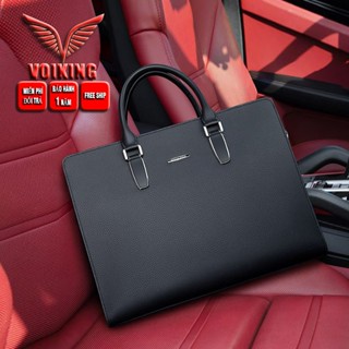  Cặp da nam hàng hiệu cao cấp williampolo chất liệu da bò đựng Lap 15,6inch V135 