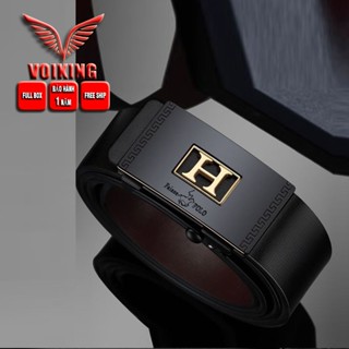 Thắt lưng nam , dây nịt nam cao cấp Faiaoepolo Full hộp đựng V107