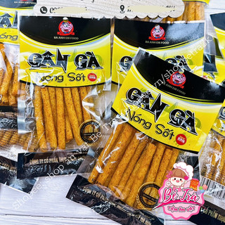 (Combo 10 gói) Snack gân gà cay nóng sốt, đồ ăn vặt ngon 3ae