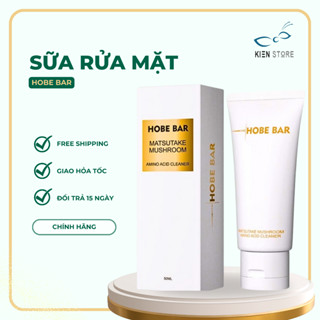 Sữa Rửa Mặt HOBEBAR 50ml Giảm Mụn, Giảm Dầu, Làm Sạch Sâu Trắng Sáng Lành Tính Cho Mọi Loại Da