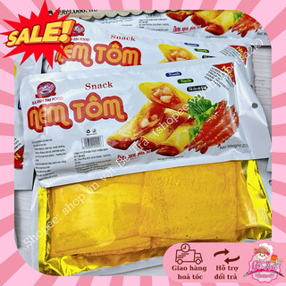 (Combo 10 gói) Snack nem tôm ngon, đồ ăn vặt cổng trường