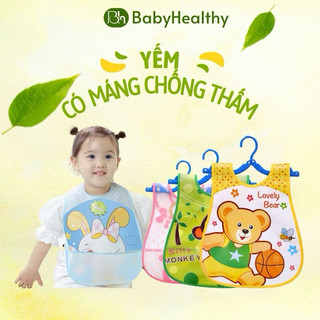 Áo yếm ăn dặm cho bé