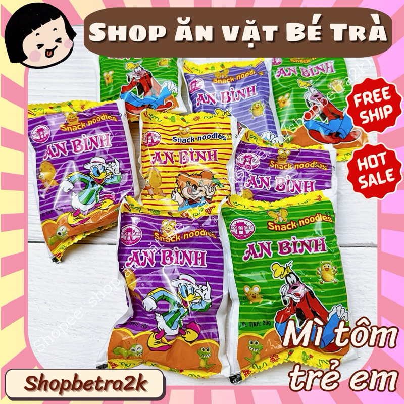 Mì tôm trẻ em ăn liền [1bịch/50gói]