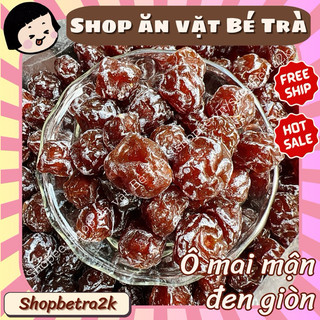  Ô mai mận đen sấy dẻo giòn |500gr| 