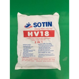 HV18 - XI MĂNG ĐÔNG CỨNG SIÊU NHANH