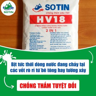 HV18 - XI MĂNG ĐÔNG CỨNG SIÊU NHANH