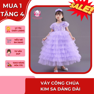   TIỆM MAY MẸ VOI XINH -MUA VÁY TẶNG PHỤ KIỆN  Váy công chúa đầm công chúa thiết kế form dáng dài màu trắng màu hồng 