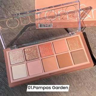 Bảng phấn mắt 10 ô Romand Better Than Eye Palette (1-2-3)