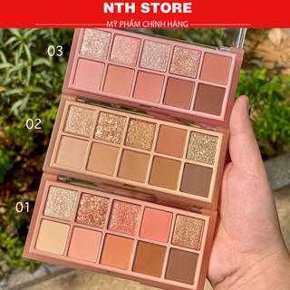  Bảng phấn mắt 10 ô Romand Better Than Eye Palette  1-2-3  