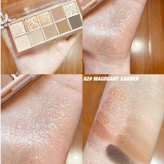 Bảng Phấn Mắt 10 Ô Siêu Lấp Lánh Romand Better Than Eye Palette