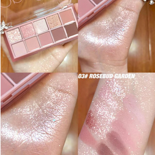 Bảng Phấn Mắt 10 Ô Siêu Lấp Lánh Romand Better Than Eye Palette