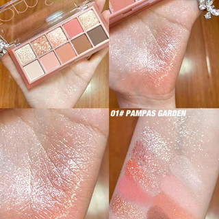 Bảng Phấn Mắt 10 Ô Siêu Lấp Lánh Romand Better Than Eye Palette