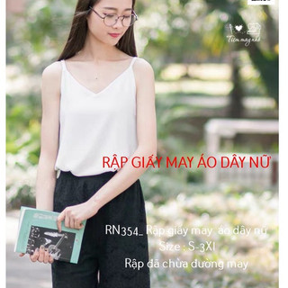 RN354_Rập giấy may áo dây nữ