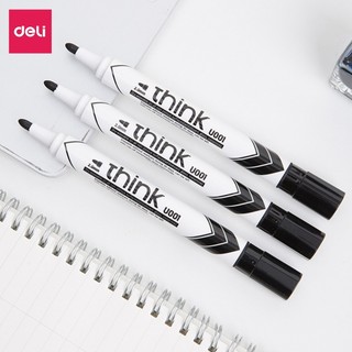 Bút Lông Bảng Deli Bút Dạ Viết Bảng Trắng Xóa Được Mực Xanh Đen Đỏ Loại To Nhỏ Tiện Dụng An Toàn Không Độc Hại