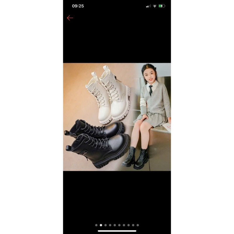 Boot bé gái, giày bốt cổ cao Quảng Châu cao cấp cho bé gái