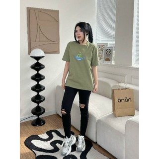 Áo thun tay lỡ unisex