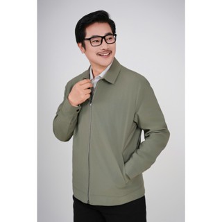 Áo khoác nam trung niên cổ Đức 2 lớp  phom áo vừa vặn thoải mái  WAJKBD110M