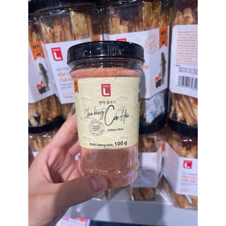 Chà bông cá hồi Choice L Hũ 100G