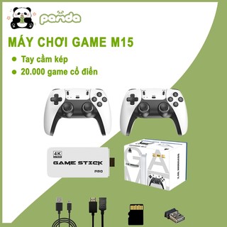 M15 Mini PS1 TV Gia Đình Máy Chơi Game Không Dây HDMI HD 4K Game Stick 20000 Trò Chơi Cổ Điển 