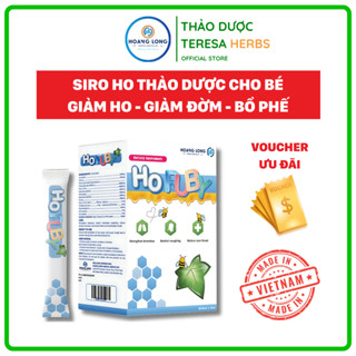 Siro Ho Trẻ Em HoRuby – Bổ Phế, Giảm Ho, Tiêu Đờm, Dịu Họng – Hộp 20 Gói