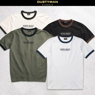 Áo Thun Nam In Hình Venios Cổ Điển DUSTYMAN - Vải 100% Cotton - Form Regular Fit