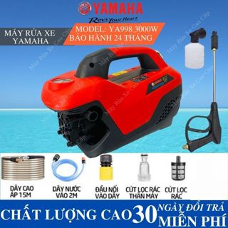 Máy rửa xe cao áp Yamaha 3800W -  Máy rửa xe mini Có áp chống giật - Chống cháy tiết kiệm điện