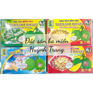 Kẹo dừa Bến Tre Thanh Long chính hãng gồm 6 vị khác nhau, Kẹo dừa Thanh Long gia truyền, kẹo mềm dẻo đậm đà vị dừa