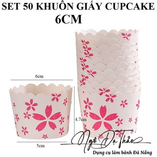 Set 50 khuôn giấy lót bánh cup 6cm ( DANANGBAKINGTOOL 2400.000)