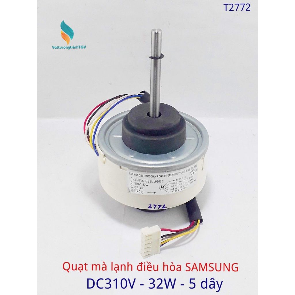 Quạt màn lạnh điều hòa SAMSUNG Inverter DC310V- 27W - 5 dây