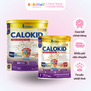 [Quét mã - Tích điểm đổi quà] Sữa Bột Calokid Gold số 0+/Số 1+ 900g