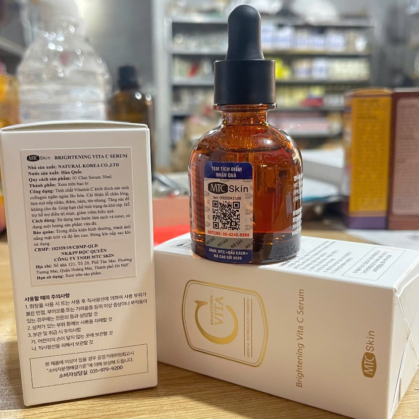 Serum vita c plus 30ml trắng da mờ thâm