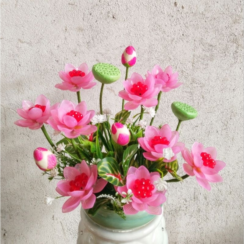 Thành phẩm hoa pha lê hoàn chỉnh(ib chọn màu)
