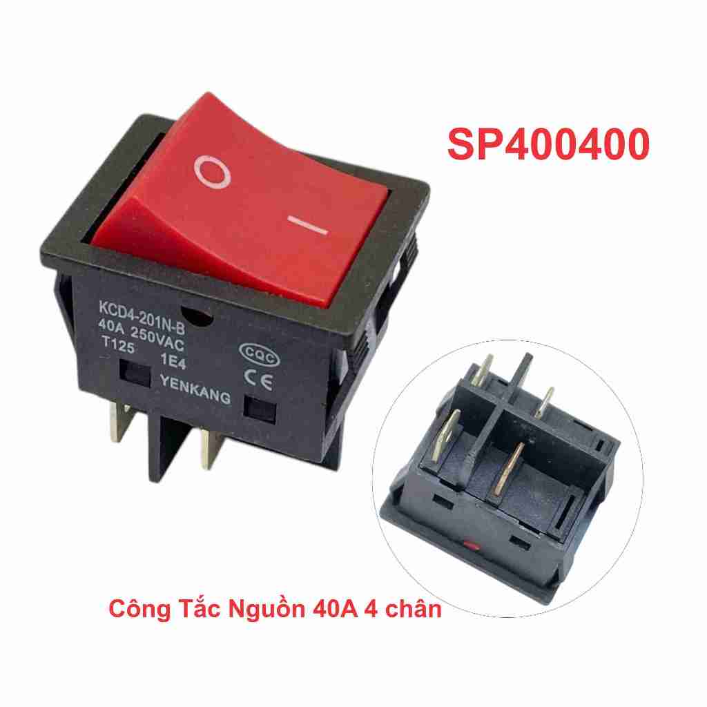 Công Tắc Nguồn 40A 4 chân