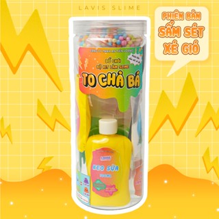  LAVIS SLIME - BỘ KIT LÀM SLIME TO CHÀ BÁ - LÀM ĐƯỢC NHIỀU LOẠI SLIME  Có hướng dẫn đầy đủ  