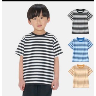 Áo cộc tay Mujii xuất nhật bé trai, bé gái chất cotton mềm mịn