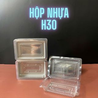 Combo 100 Hộp Nhựa PET H30