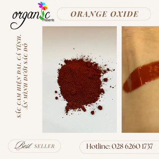 MÀU KHOÁNG CAM ĐẤT (ORANGE OXIDE - MỸ)