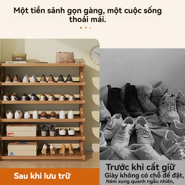 SUNNY BIERE Giá để giày bằng gỗ tủ giày chống bụi chất lượng cao hình thức đẹp giá để giày bền không | BigBuy360 - bigbuy360.vn