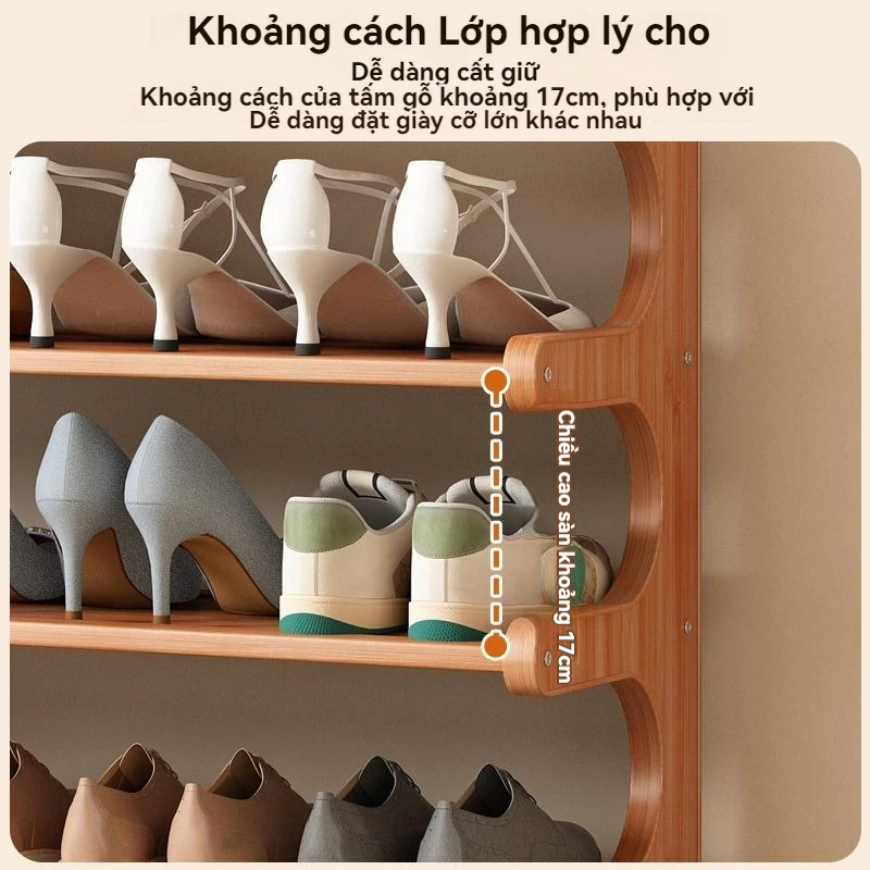 SUNNY BIERE Giá để giày bằng gỗ tủ giày chống bụi chất lượng cao hình thức đẹp giá để giày bền không | BigBuy360 - bigbuy360.vn